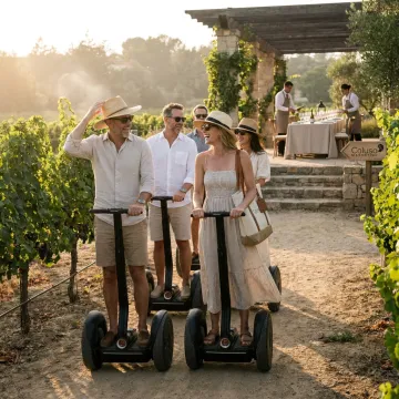 Segway Vineyard Tours & Wine Tasting Experiences — High-End Incentive Travel