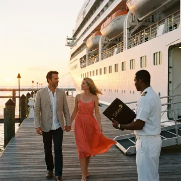 Luxury cruise and hotel travel incentive package