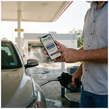 Gas & Car Wash Services with Rewards Program
