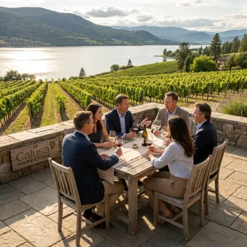 Lakefront Winery Retreat & Tour Experience — High-End Incentive Travel