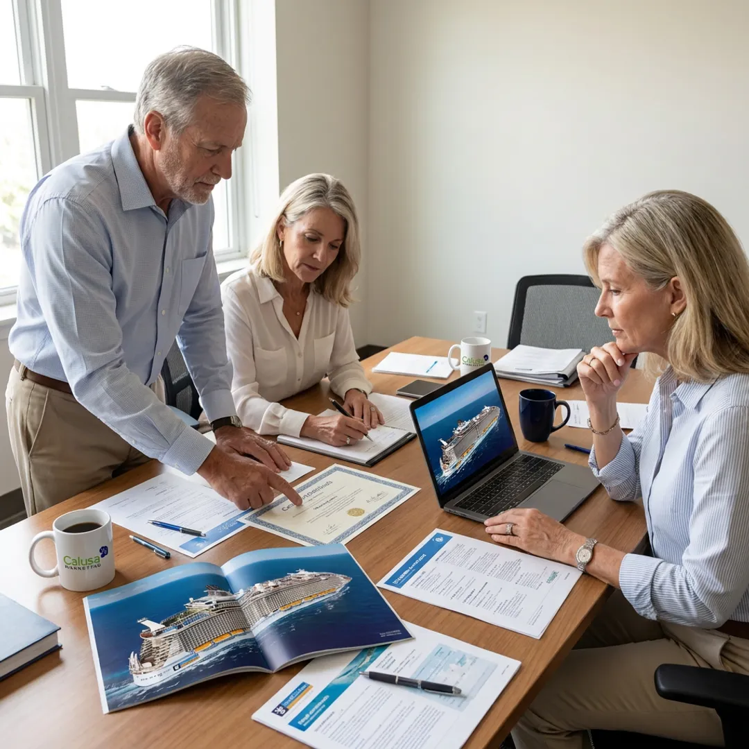 Travel incentive planning with hotel and cruise options