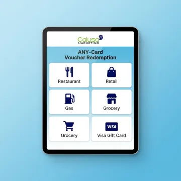 ANY-Card digital gift card redemption screen