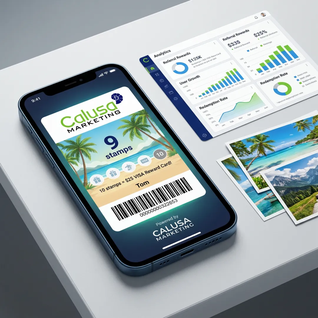 Travel Referral Program — Digital Loyalty Card
