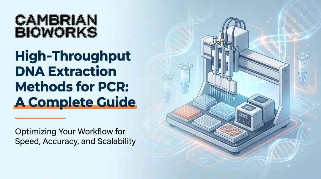 High-Throughput DNA Extraction Methods for PCR: A Complete Guide