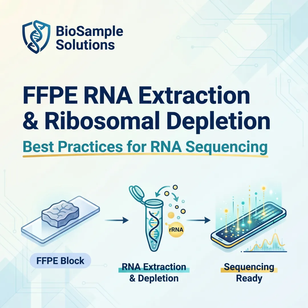 FFPE RNA Extraction & Ribosomal Depletion: Best Practices for RNA Sequencing