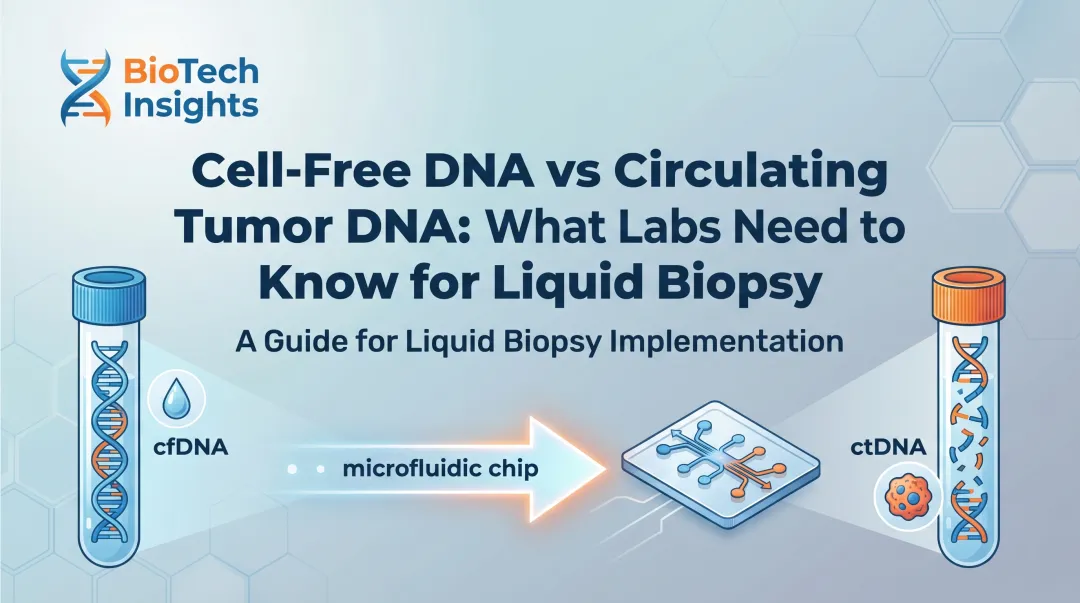Cell-Free DNA vs Circulating Tumor DNA: What Labs Need to Know for Liquid Biopsy
