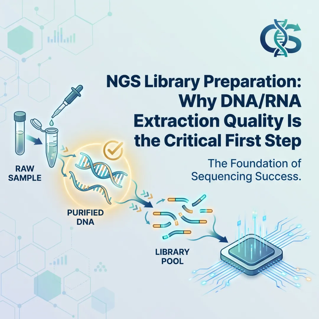 NGS Library Preparation: Why DNA/RNA Extraction Quality Is the Critical First Step