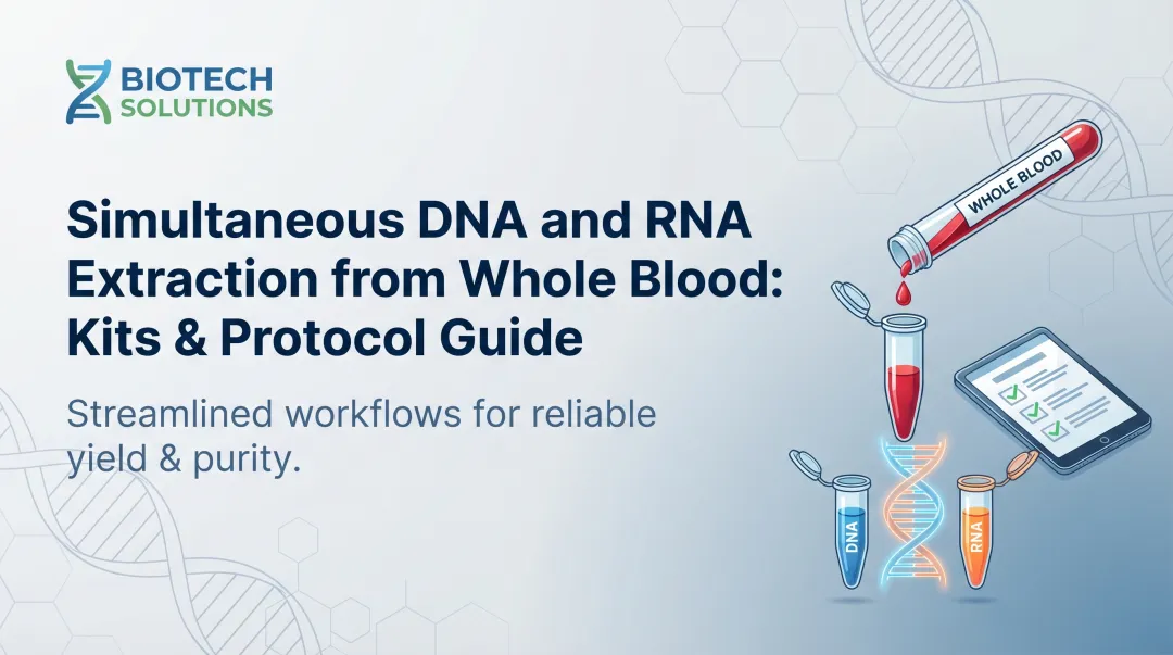 Simultaneous DNA and RNA Extraction from Whole Blood: Kits & Protocol Guide