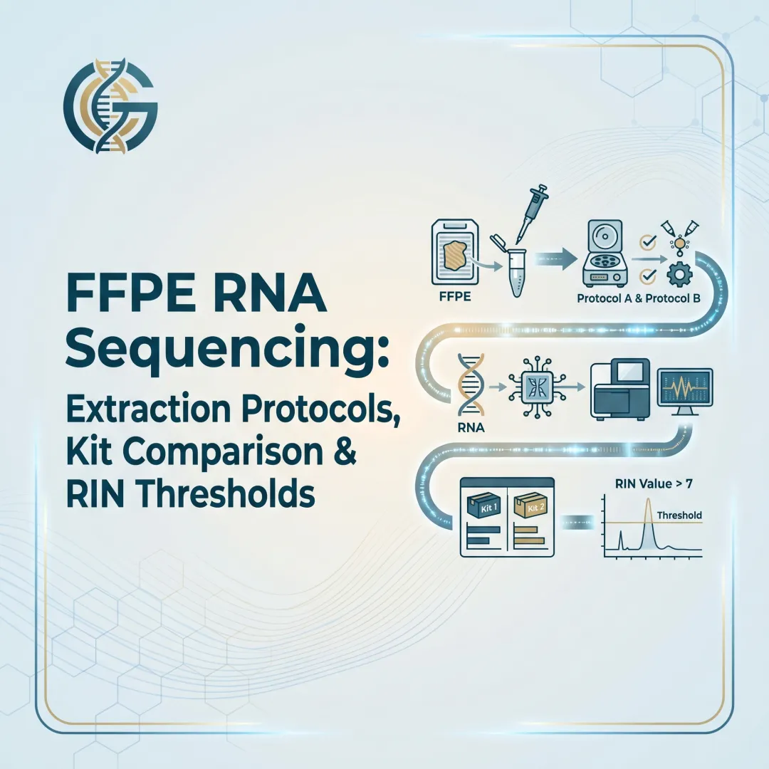 FFPE RNA Sequencing: Extraction Protocols, Kit Comparison & RIN Thresholds