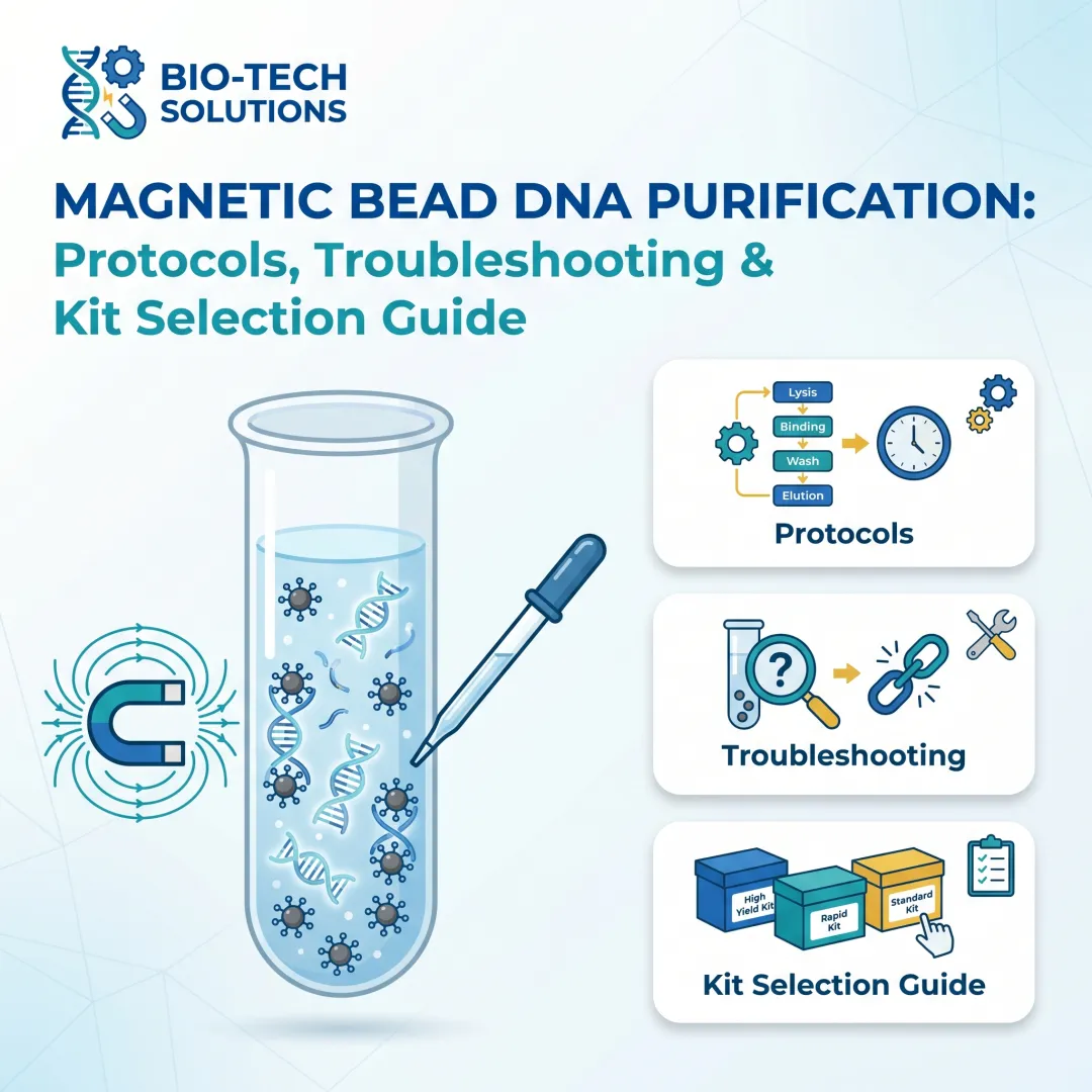 Magnetic Bead DNA Purification: Protocols, Troubleshooting & Kit Selection Guide