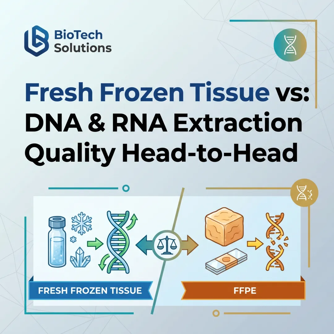 Fresh Frozen Tissue vs FFPE: DNA & RNA Extraction Quality Head-to-Head