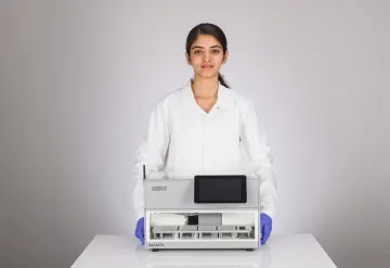 Cambrian Bioworks Manta automated DNA extraction system processing clinical NGS samples