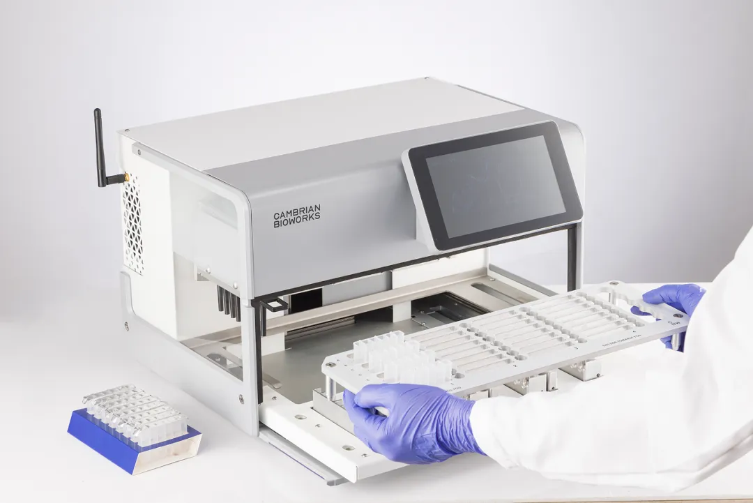 Manta automated cfDNA extraction platform processing clinical oncology liquid biopsy samples