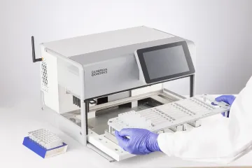 Manta automated cfDNA extraction platform processing clinical oncology liquid biopsy samples