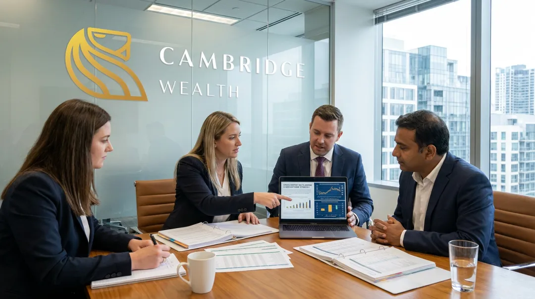 Cambridge Wealth taxation team advising NRI clients on TDS compliance