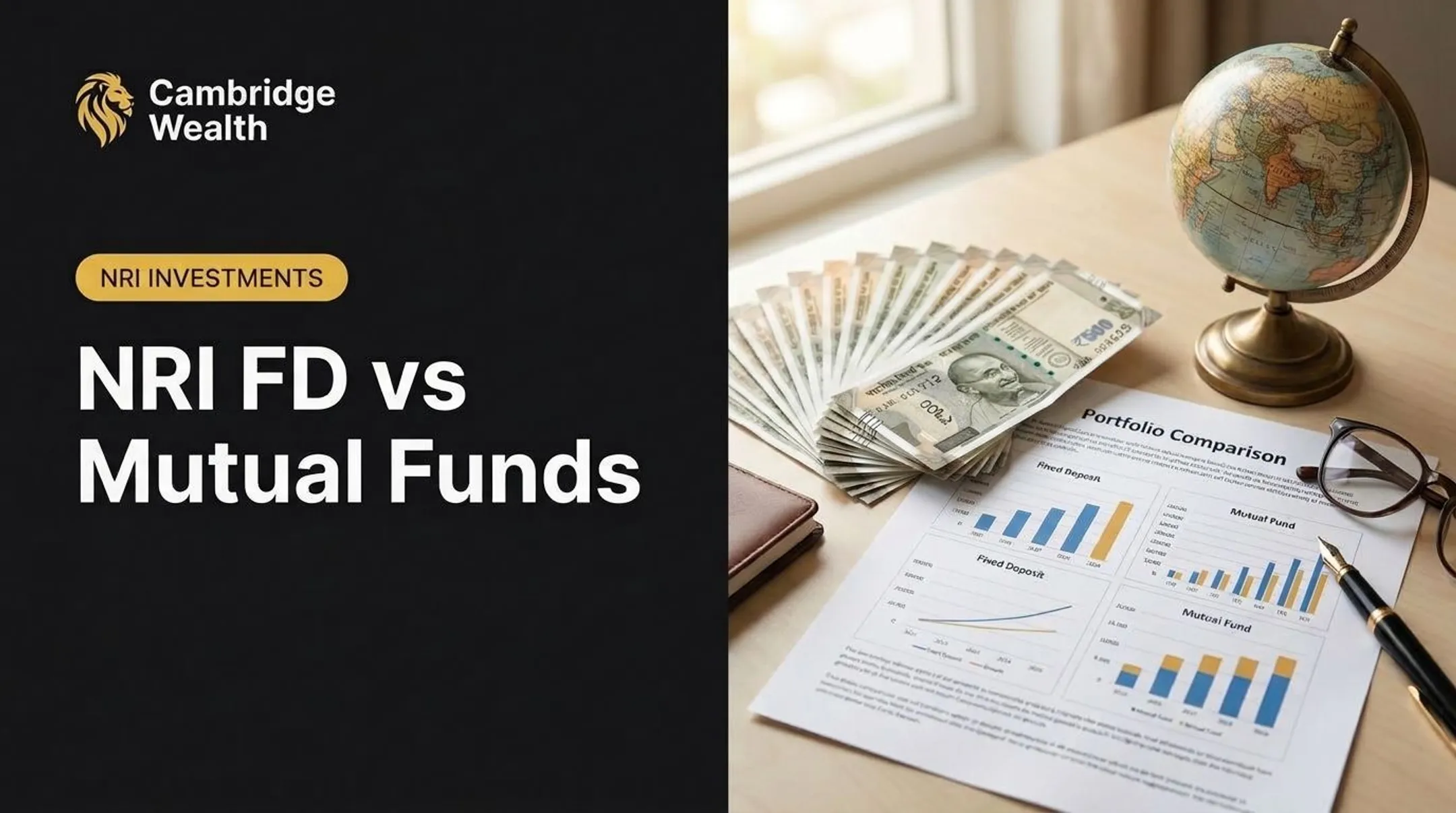 NRI fixed deposits compared with mutual funds on return, risk, tax and repatriation
