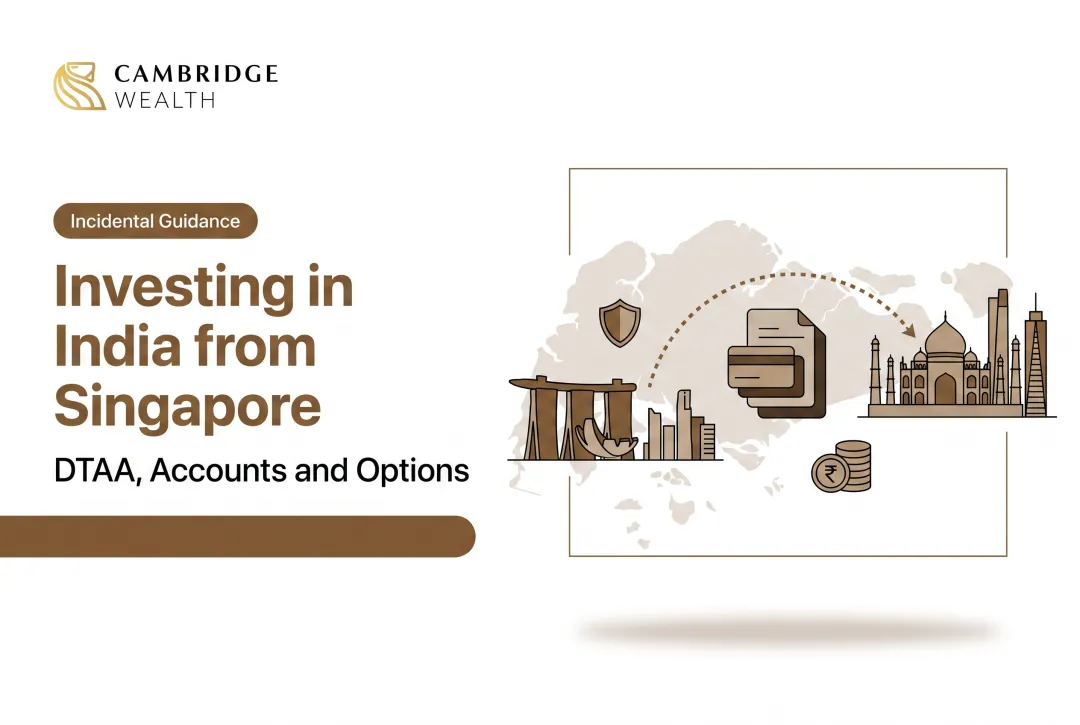 Investing in India from Singapore: DTAA, Accounts and Options