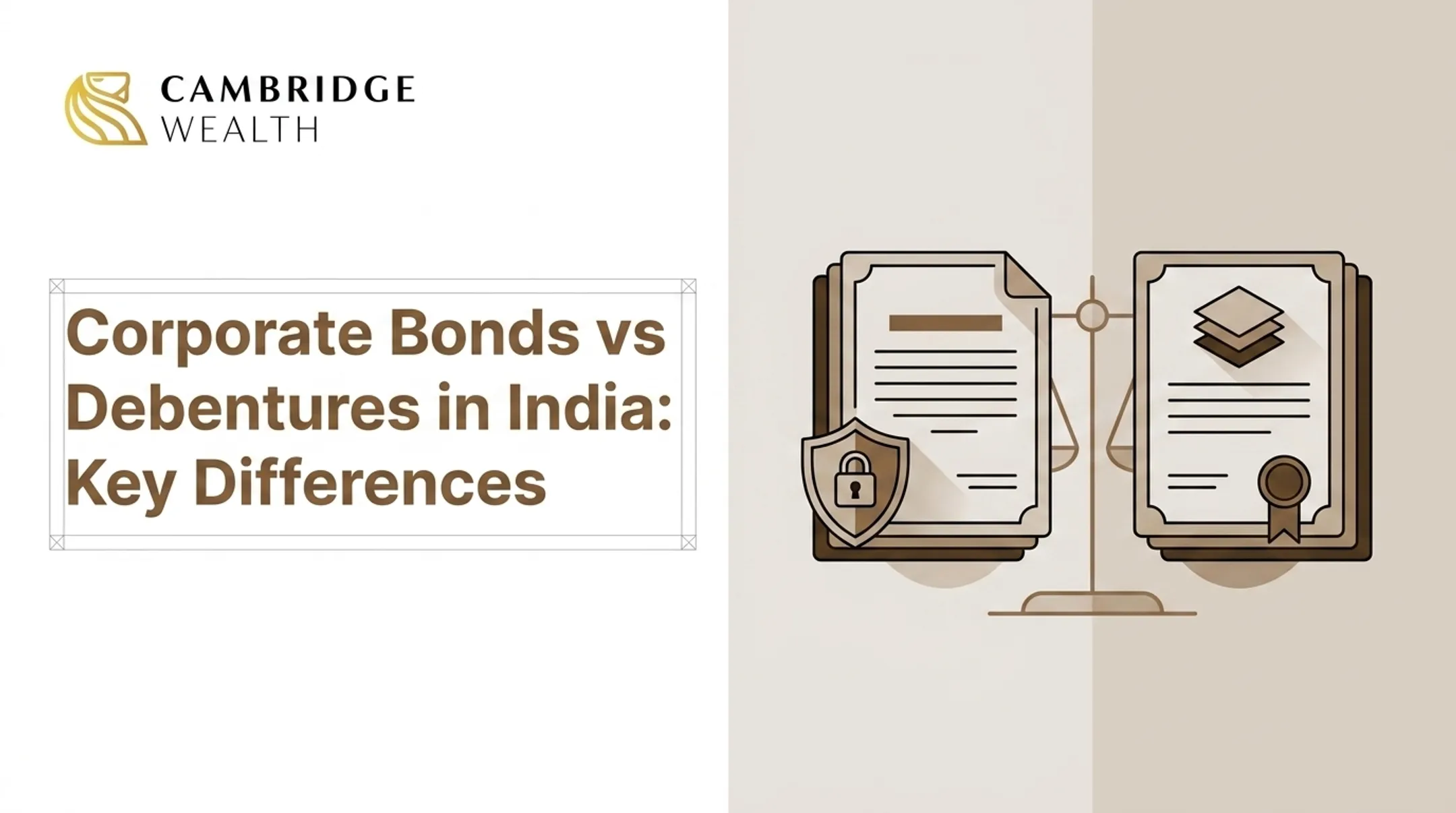 Corporate Bonds vs Debentures in India: Key Differences