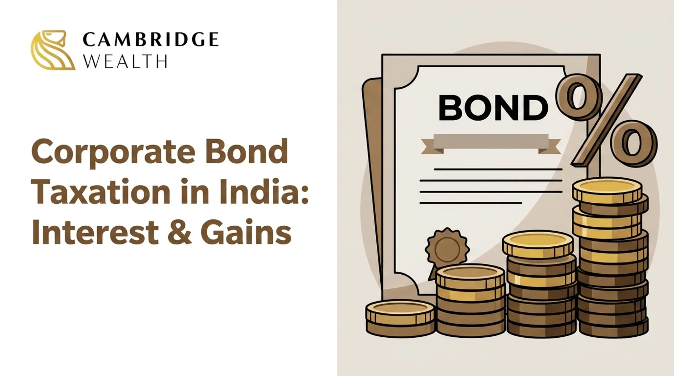 Corporate Bond Taxation in India: Interest &amp; Gains