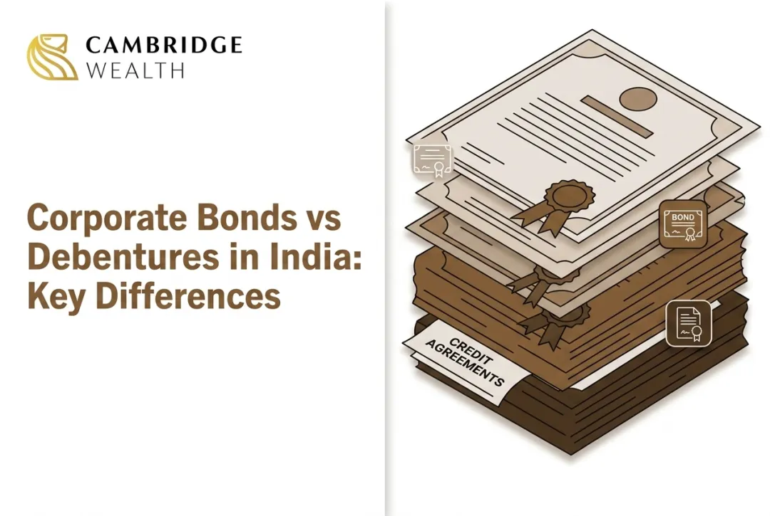 Corporate Bonds vs Debentures in India: Key Differences