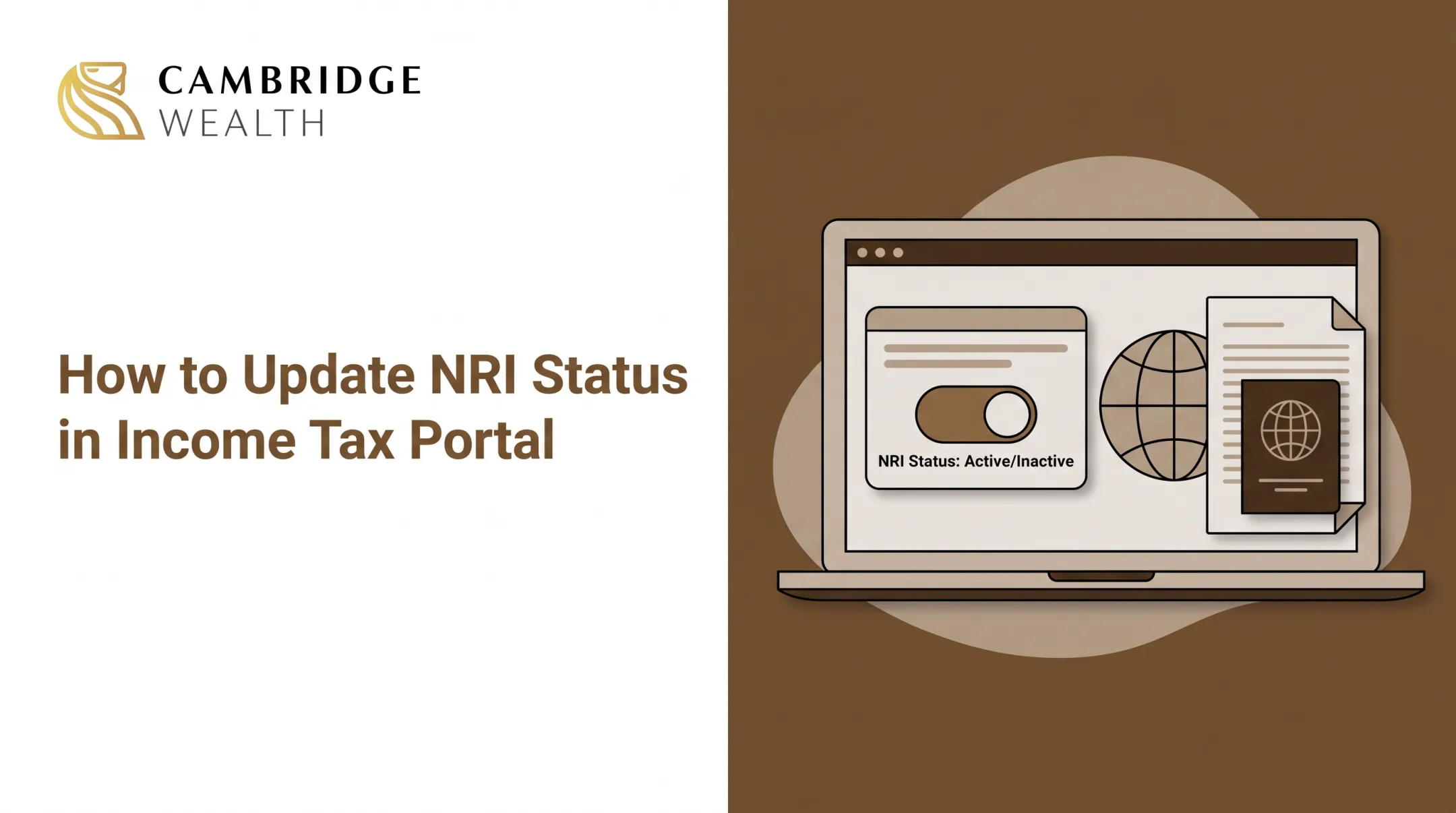 How to Update NRI Status in Income Tax Portal