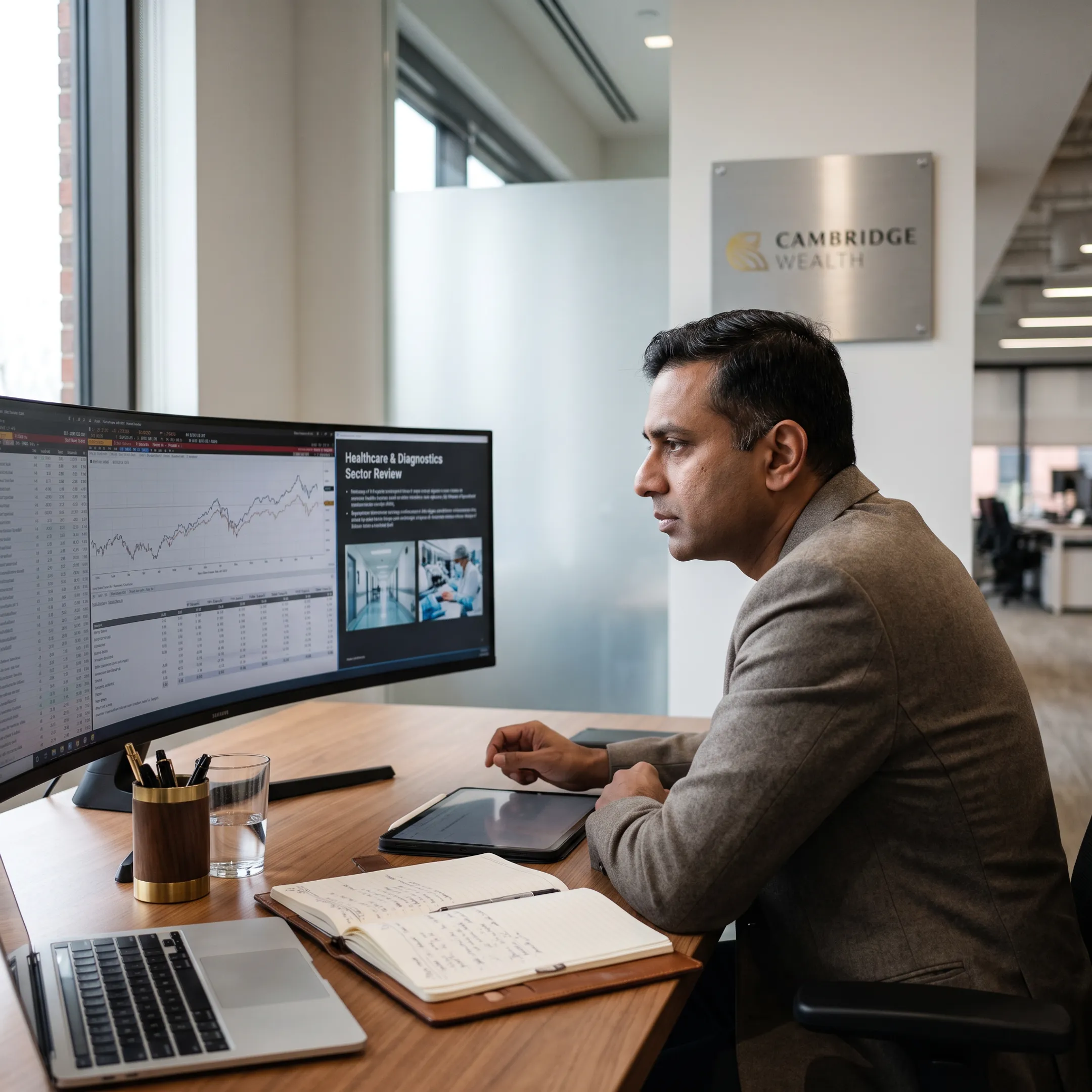 Investors Comparing Sector Fund Options