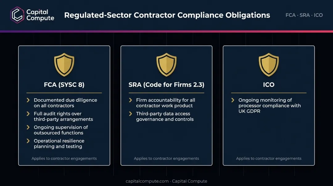Australian regulated sector compliance requirements ASIC SRA OAIC outsourcing obligations breakdown