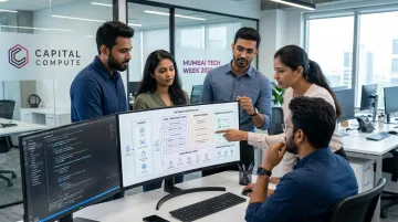 Capital Compute engineering team developing GDPR-compliant AI agent architecture