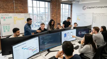 In-house engineering team building custom mobile apps for UK businesses