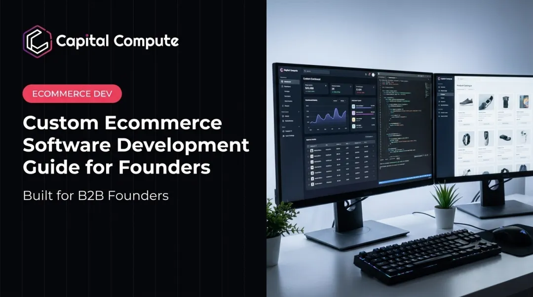Custom Ecommerce Software Development Guide for Founders
