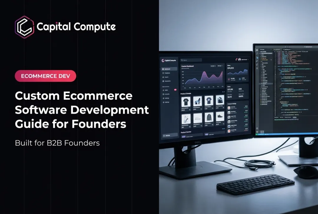 Custom Ecommerce Software Development Guide for Founders