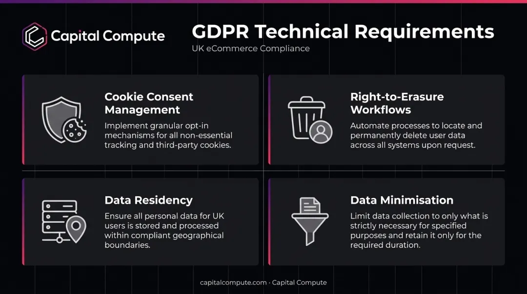 Four the Privacy Act technical compliance requirements for Australian custom ecommerce platforms