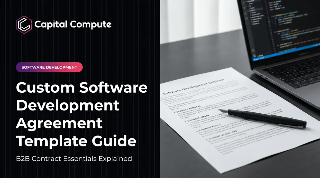 Custom Software Development Agreement Template Guide