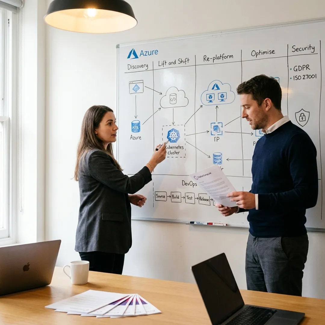 Azure consulting process planning session