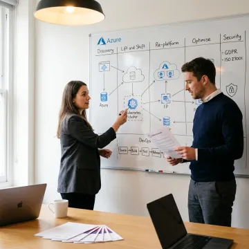 Azure consulting process planning session