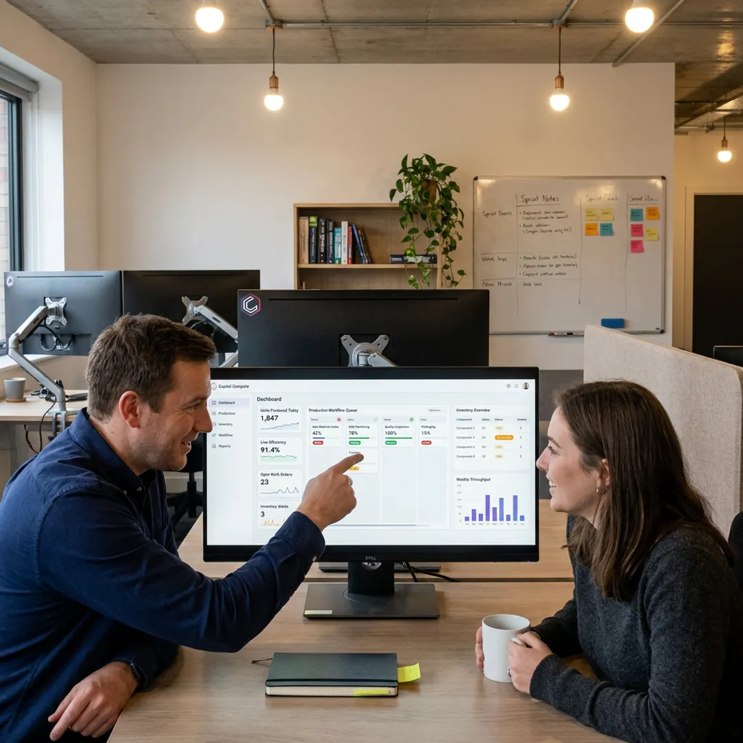 Custom Manufacturing Software Development Services for SMBs