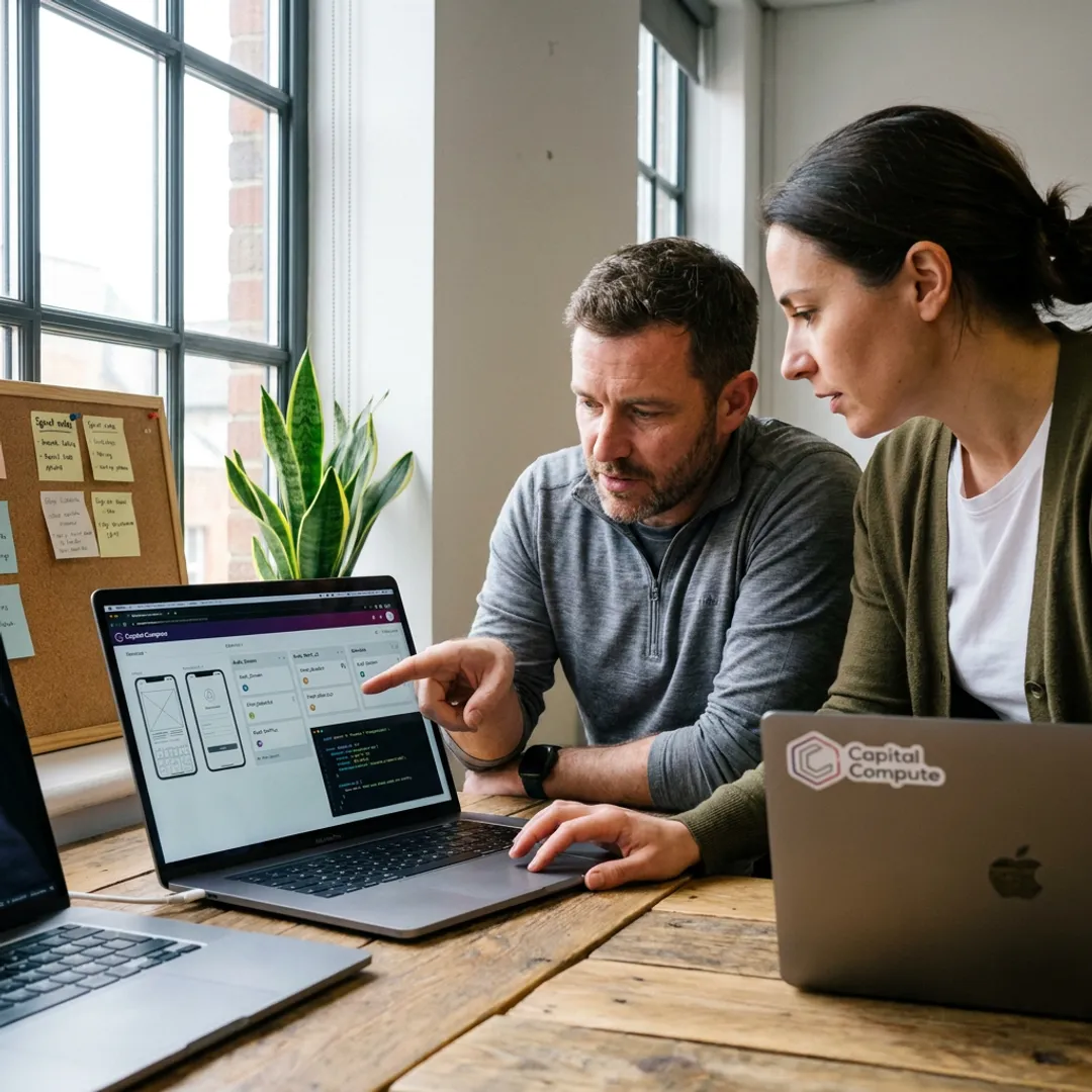 Mobile app development process planning