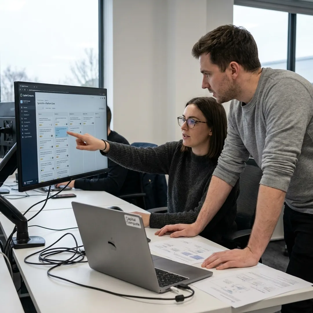 JavaScript hiring workflow review
