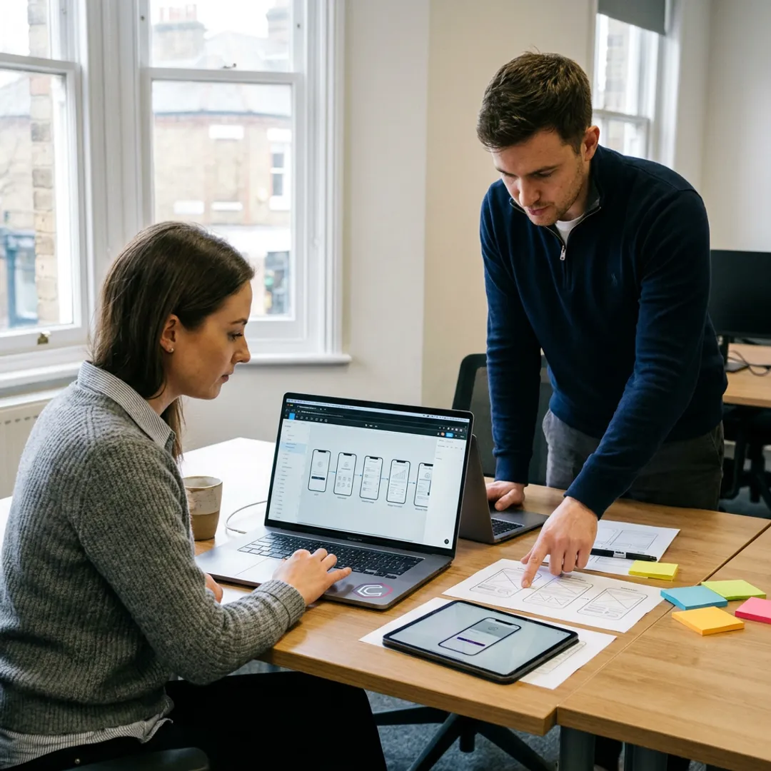 Fitness app planning session