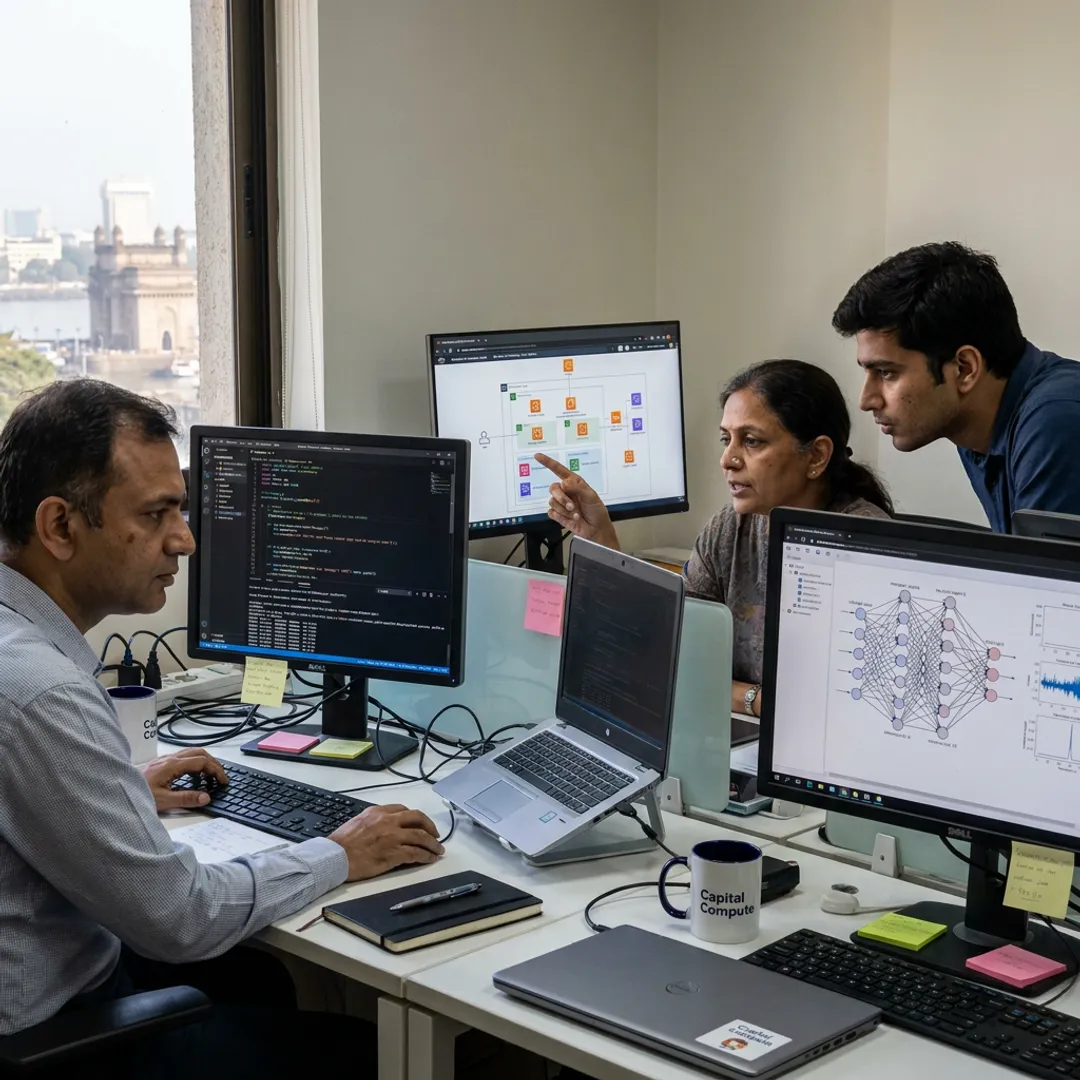 AI agency engineers building automation software