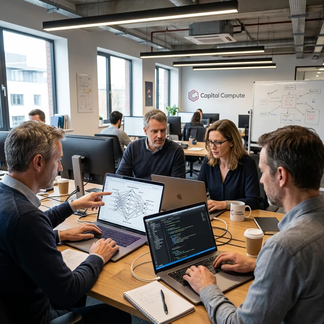 AI app development engineers building software