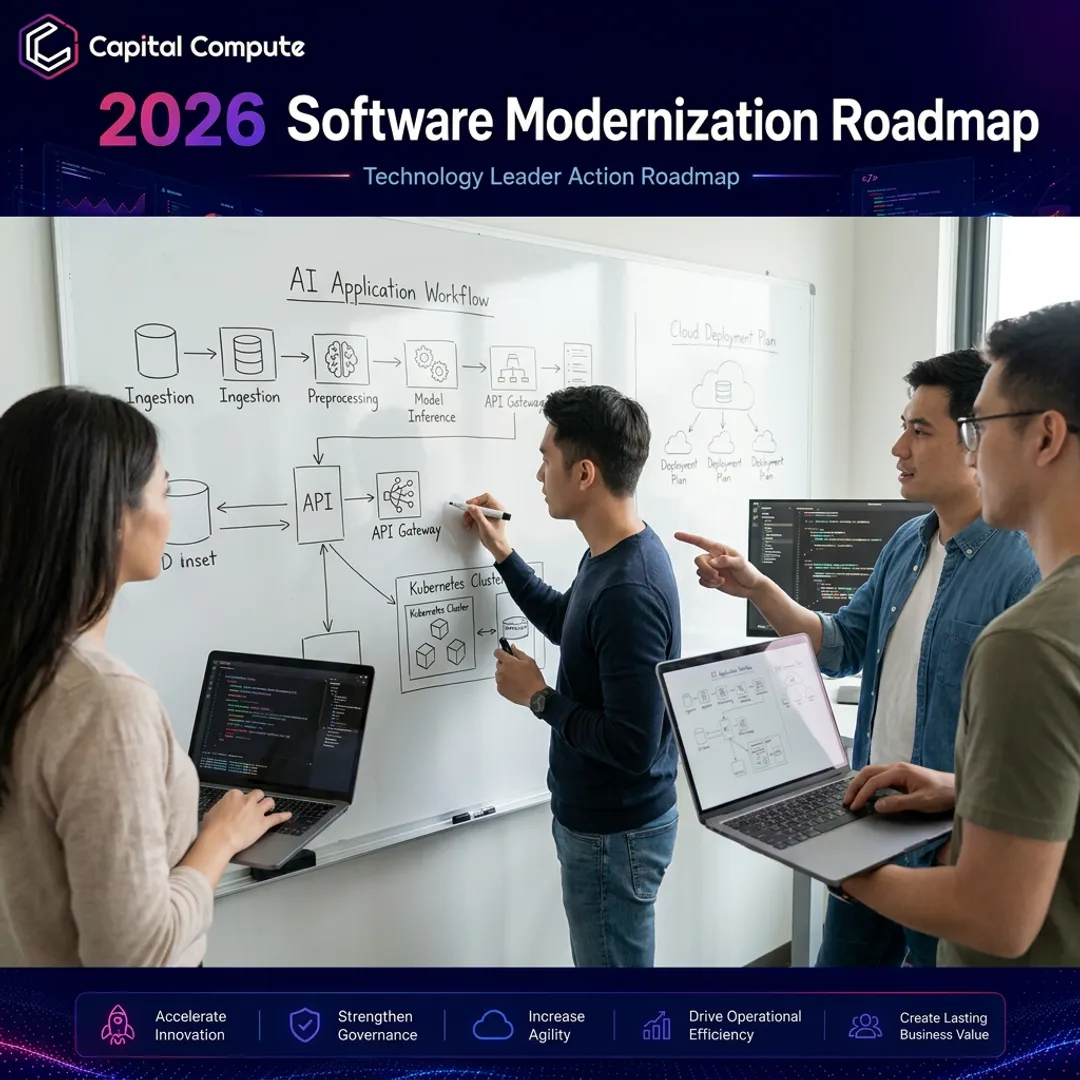 AI app development planning session