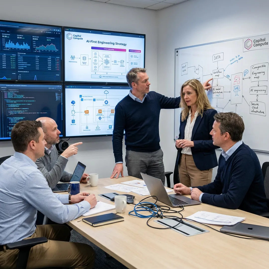 AI consulting strategy session