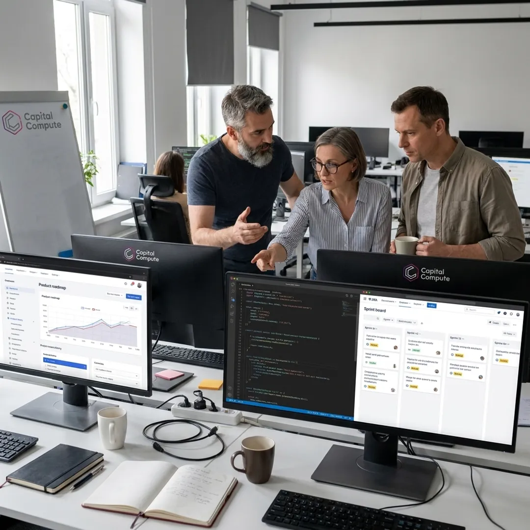Front-end development sprint planning
