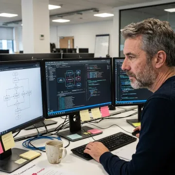 API developer planning backend architecture