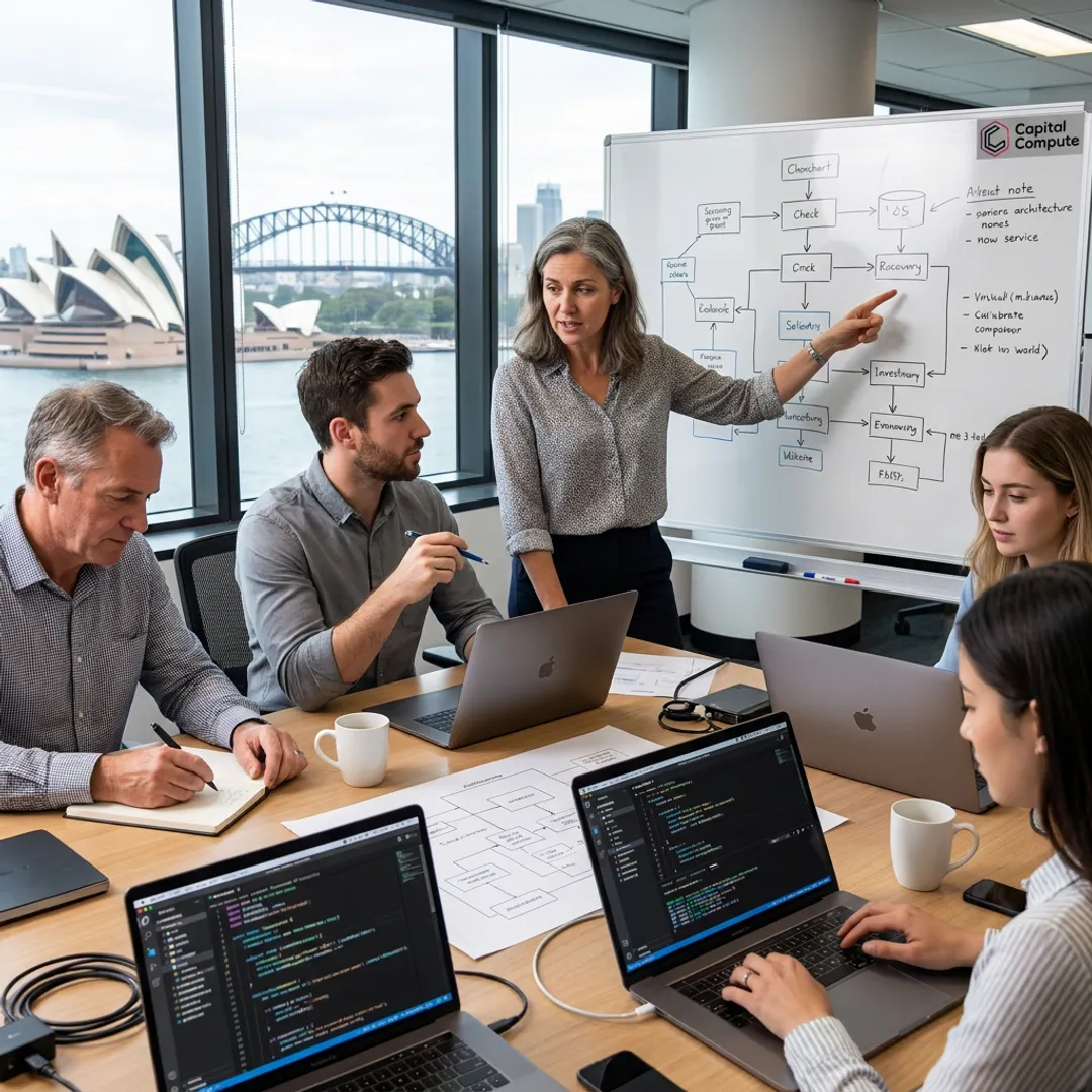 Custom software development team in Sydney