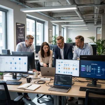 IT consulting team planning software strategy