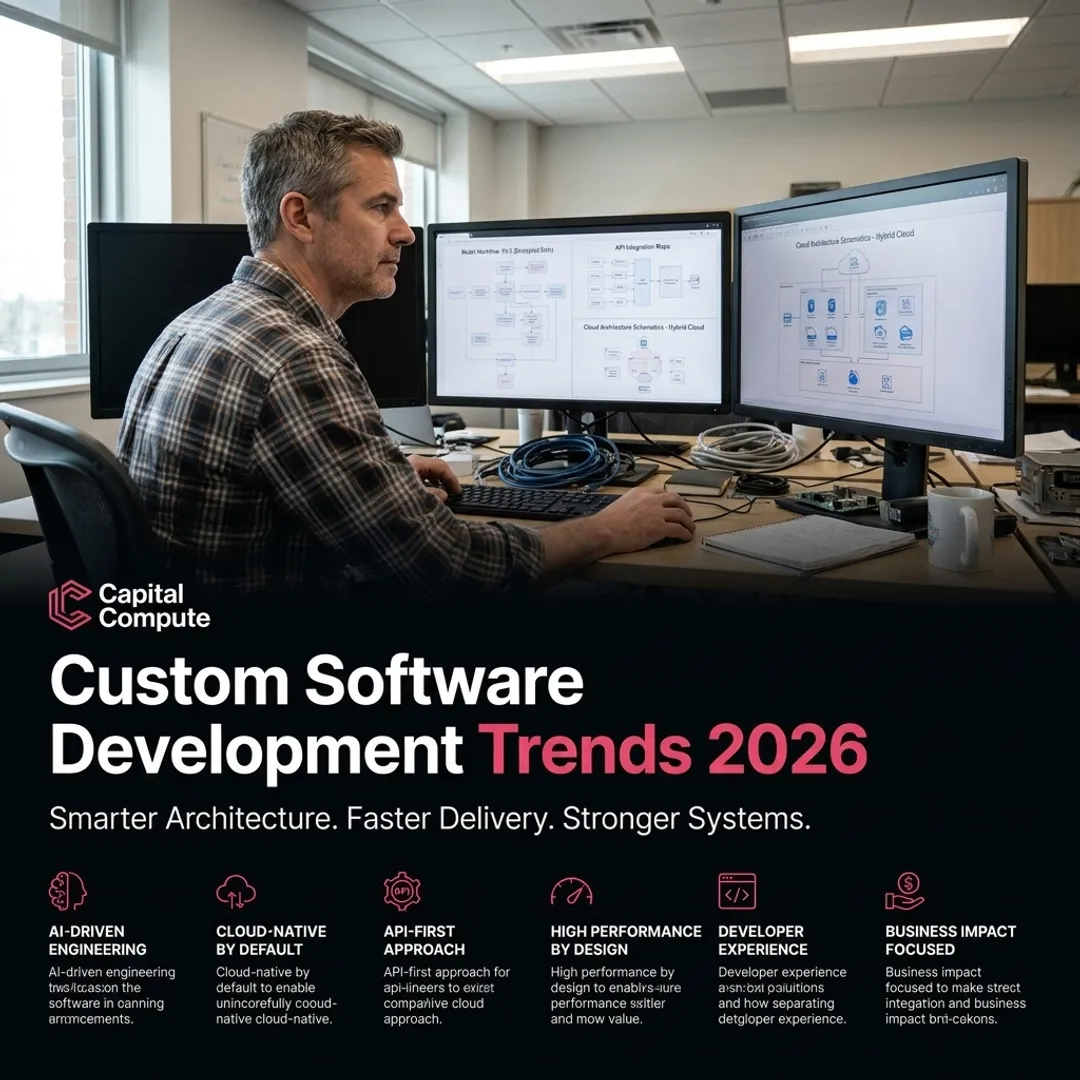 Engineer designing a secure enterprise AI solution