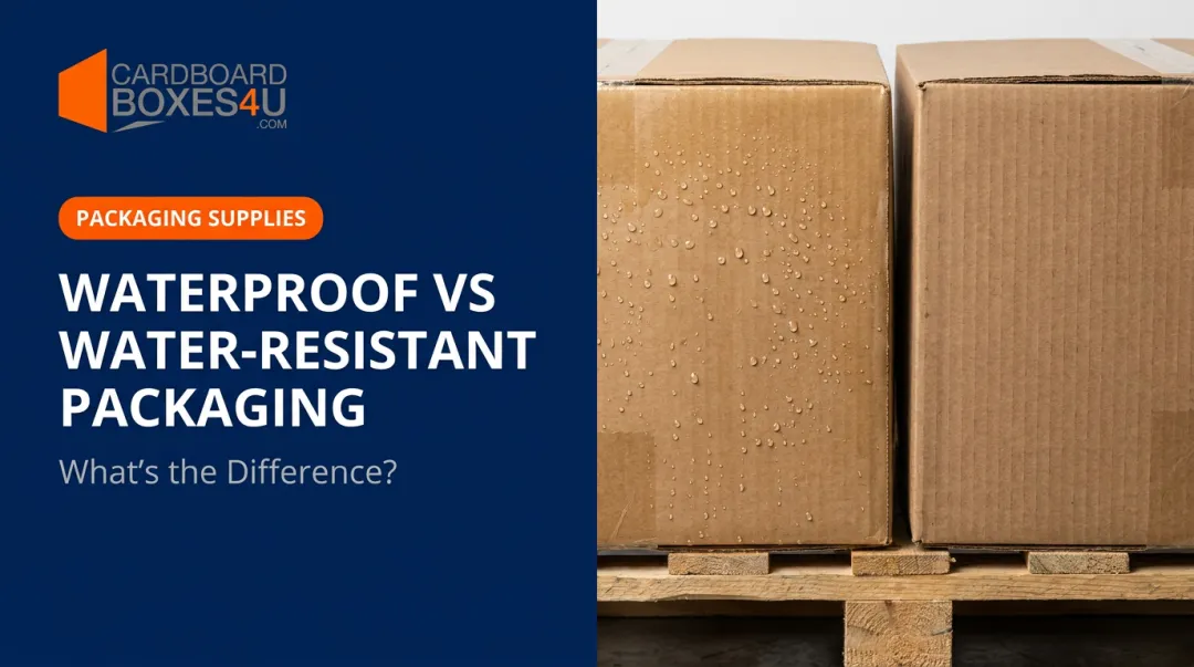 Waterproof vs Water-Resistant Packaging: What's the Difference?