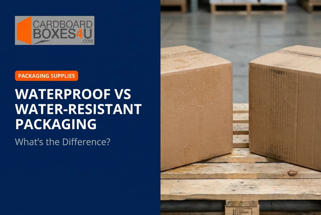 Waterproof vs Water-Resistant Packaging: What's the Difference?